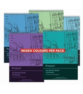 Protext A4 20 sheet Sketch Book
