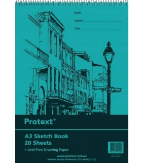 Protext A3 20 sheet Sketch Book