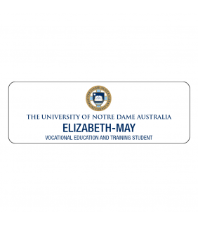 University of Notre Dame Vocational Education and Training Student