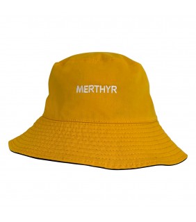 Hat Bucket Navy Yellow Merthyr