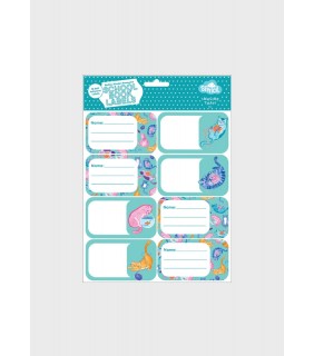 Spencil Book Labels - Crazy Cats
