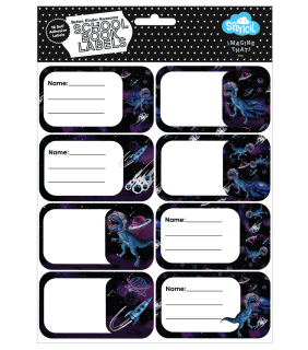 Spencil Book Labels - ExtraT-REXtrial