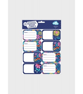Spencil Book Labels - Flower Fun
