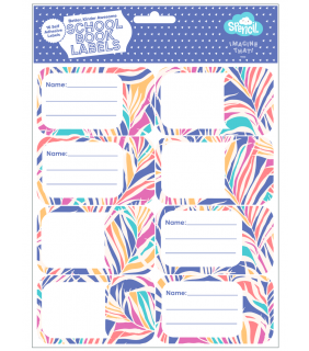 Spencil Book Labels - Paradise Palms