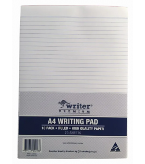 Protext A4 70 sheet Premium Bond pad ruled 2 sides
