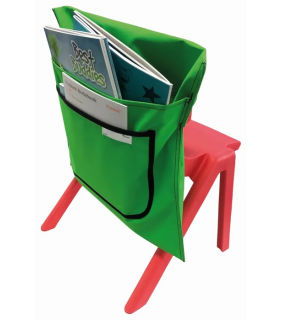 Protext Nylon Chair bags, 2 pockets - Green, Chair Back Opening 420m