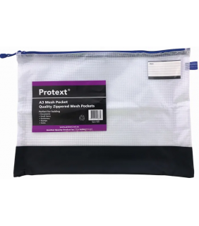 Protext A3 Mesh Pouch with note holder