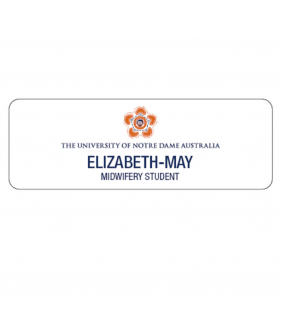 Notre Dame Name Badge - Midwifery Student (Broome Campus)