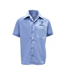 Shirt S/S Blue Unisex 