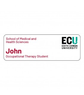 ECU Name Badge - Occupational Therapy Student