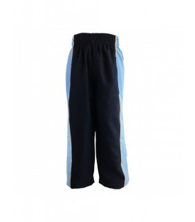 Navy/Sky Microfibre Track Pants 