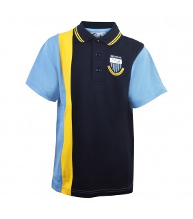 Polo Navy/Sky/Gold Sport