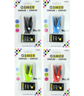 Osmer NO. 10 STAPLER WITH STAPLES