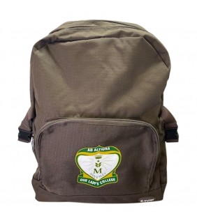 Brown Backpack 