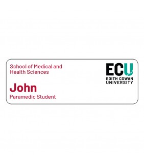 ECU Name Badge - Paramedic Student