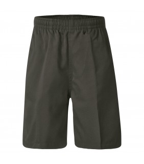 Grey Shorts Elastic Waist