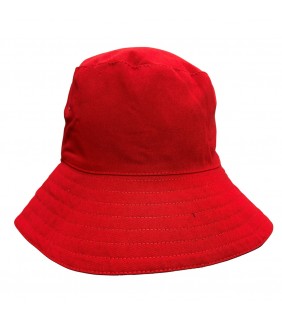 Red Bucket Hat 