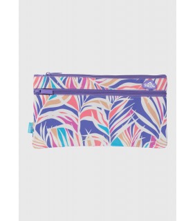Spencil Twin Zip Pencil Case - Paradise Palms