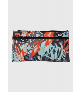 Spencil Twin Zip Pencil Case - Urban Scrawl