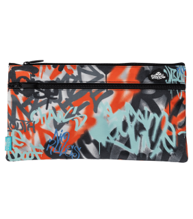 Spencil Twin Zip Pencil Case - Urban Scrawl