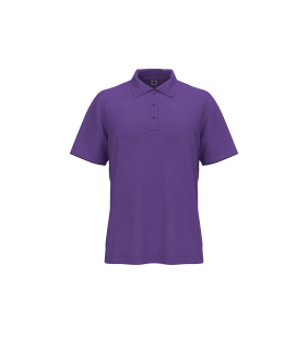 Essentials Purple Short Sleeve Polo