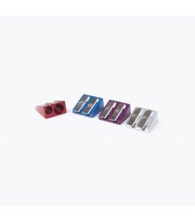 Metal X Sharpener 2 Hole - Assorted