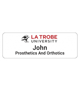 LTU Name Badge - Prosthetics And Orthotics