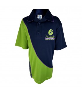 Polo Navy Lime Sport P-6 