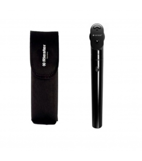 Riester e-scope® ophthalmoscope vacuum 2.7 V, black, in pouch