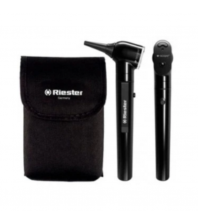 Riester e-scope®otoscope,direct illum/ophthalmoscope vacuum 2.7 V, b