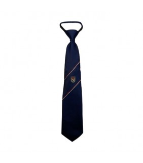 Tie Zipper Navy