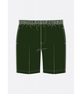 Short Formal Boys Full Elastic Waist Kale