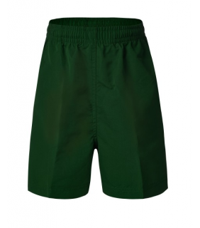 Shorts Green Microfibre 