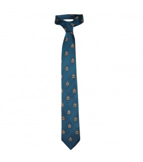 Boys Tie Teal 