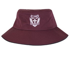 Bucket Hat Maroon