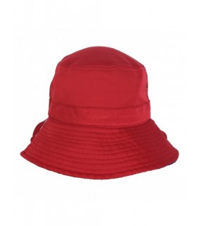 Bucket Hat Reversible Red
