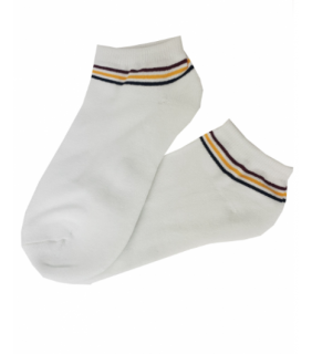 Sock White Ankle Sports unisex 