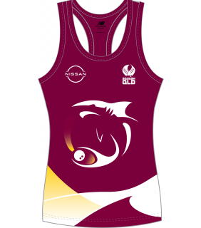 Squash Queensland Sharks Female Playing Singlet