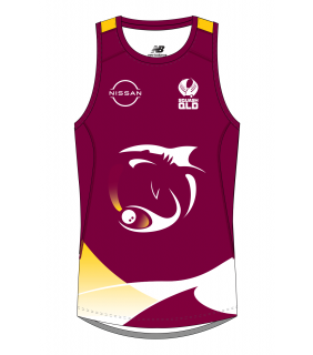 Squash Queensland Sharks Youth Tournament Playing Singlet