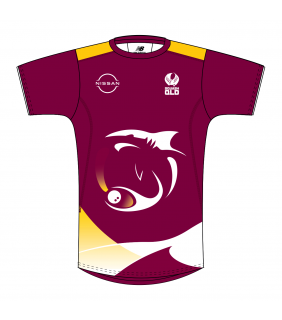 Squash Queensland Sharks Male Tournament Playing Tee