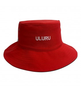 Hat Bucket Uluru Red 