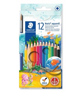 Staedtler Coloured Pencils Aquarell 12s