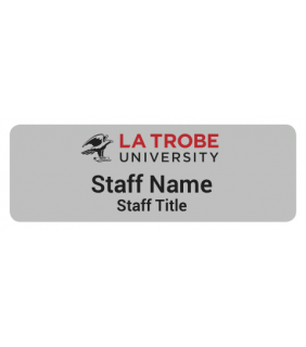 LTU Name Badge - Staff (Magnet Fastening)