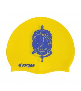 Cap Swim School Silicone with Crest OS