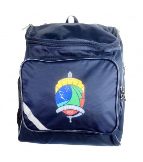 Bag Backpack School Navy with Crest OS