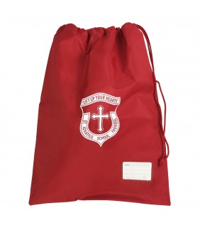 Red Library Bag