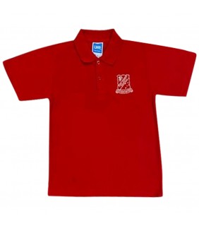 Red Prep Polo