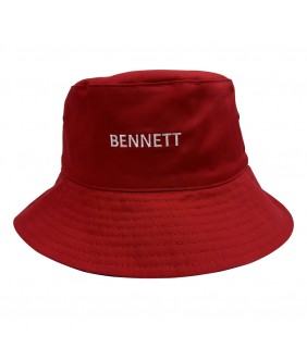 Bucket Hat Reversible Red 58cm