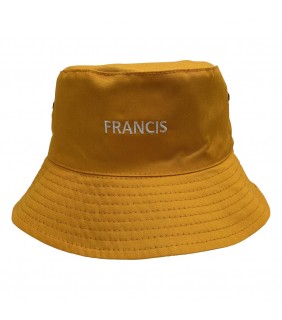 Bucket Hat Reversible Yellow 58cm