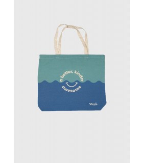 Spencil Tote 100% Cotton ABKA Blue